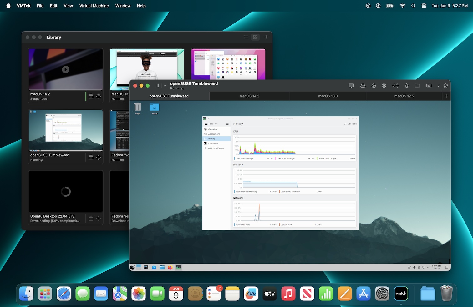 VMTek Screenshot