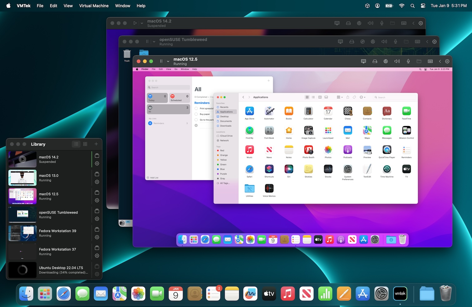 VMTek Screenshot