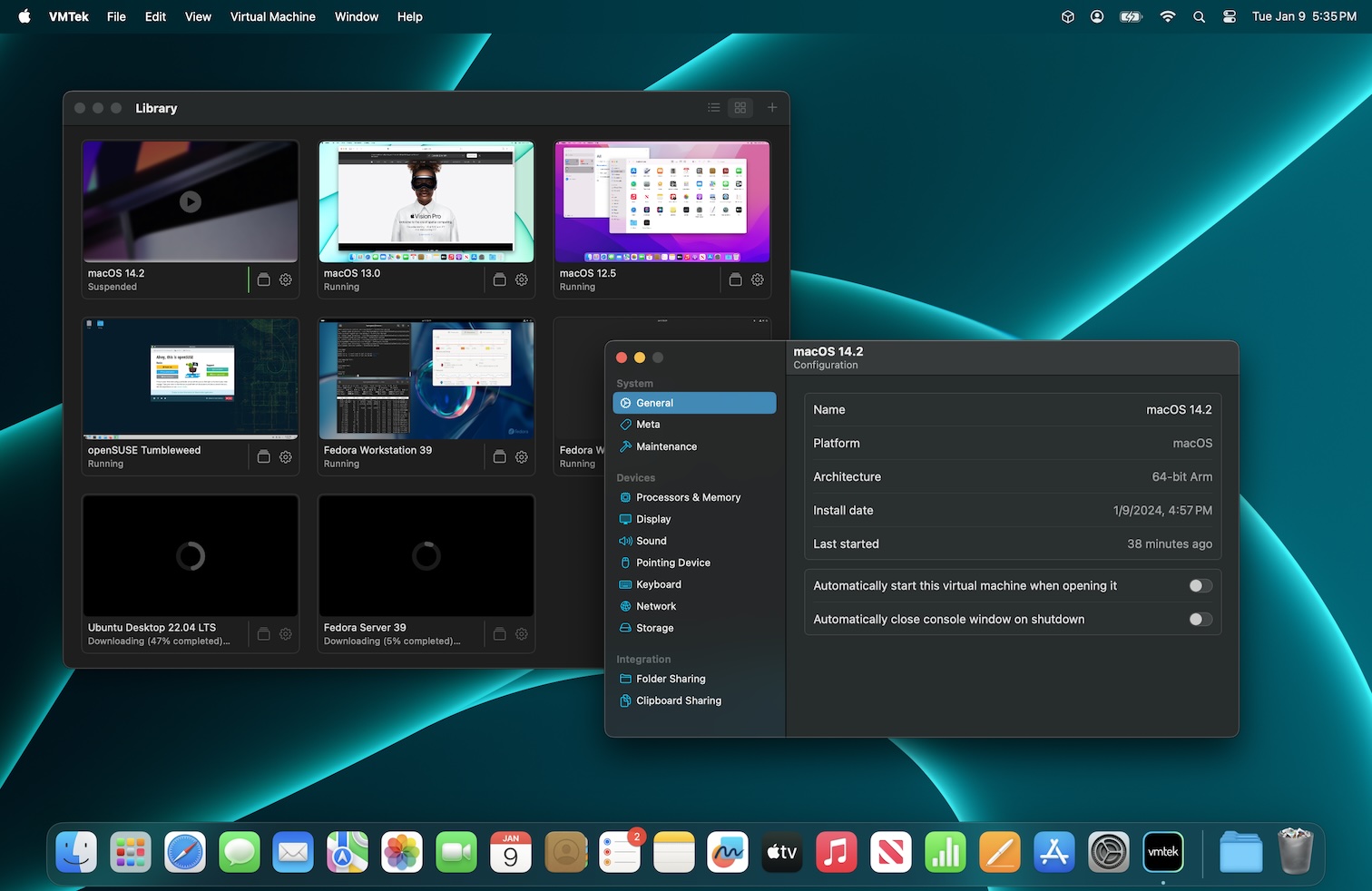 VMTek Screenshot