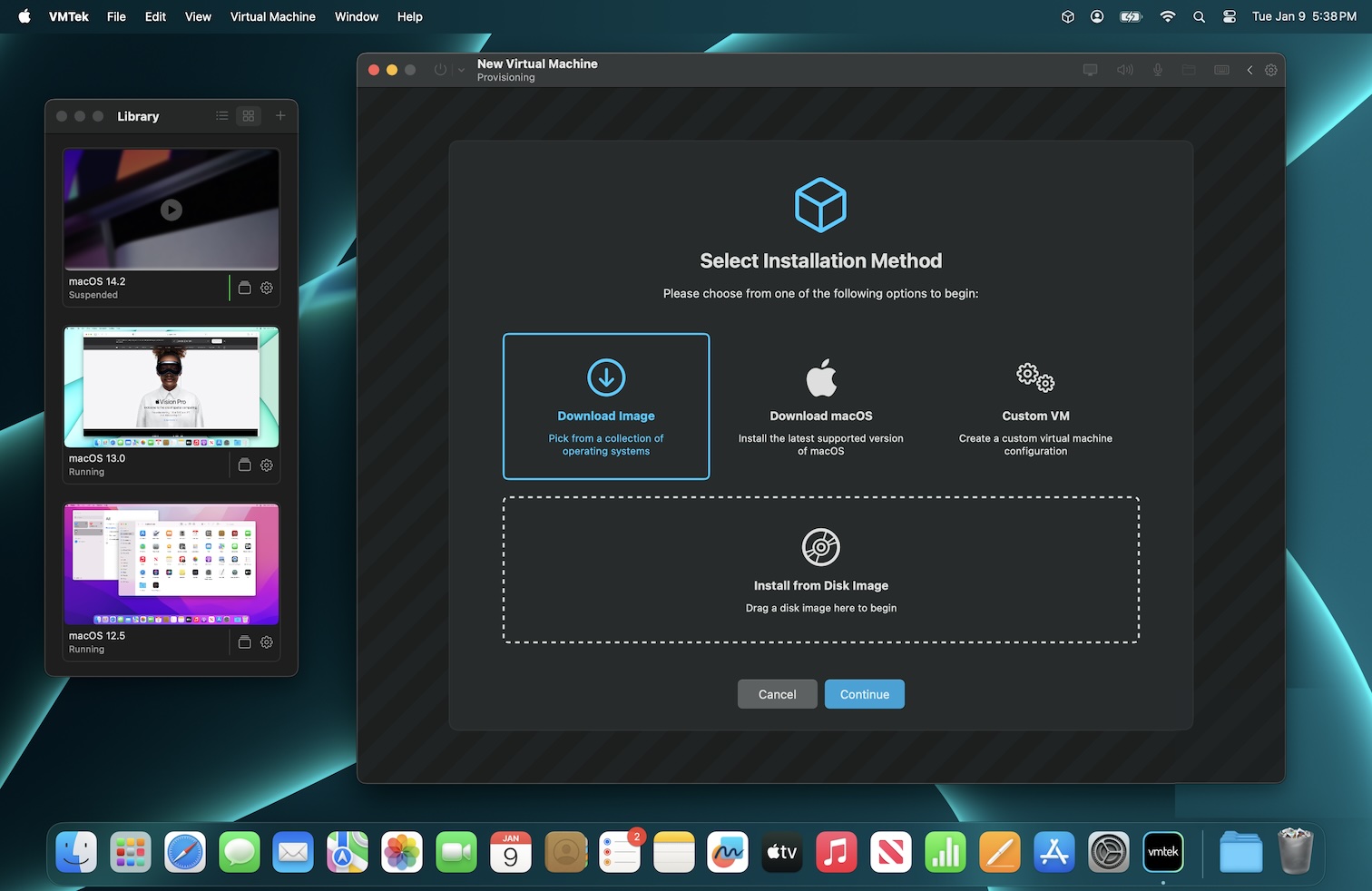 VMTek Screenshot